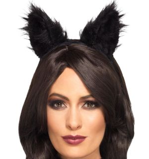 Long Pile Furry Cat Ears