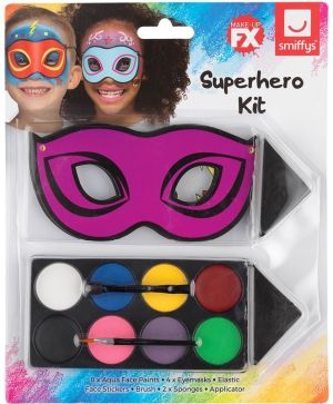 Superhero Face Paint Make Up Kit