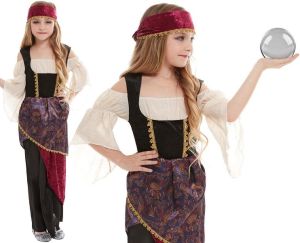 Childs Deluxe Fortune Teller Costume 