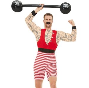 Mens Deluxe Circus Strongman Costume