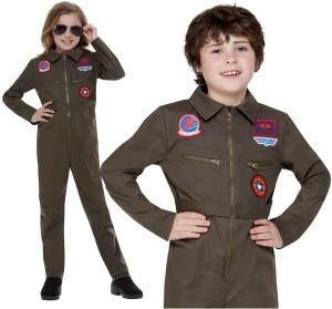 Childs Licensed Top Gun Pilot Costume 