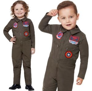 Baby & Toddler Officially Licensed Top Gun Pilot Costume