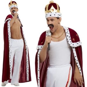 1980s Officially Licensed Queen Freddie Mercury 'Royal' Costume