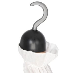 Pirate Fancy Dress Hook - Black/Grey