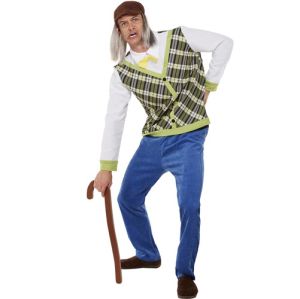 Adult Old Man Fancy Dress Costume