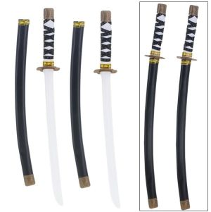 Pack of 2 Ninja Fancy Dress Swords