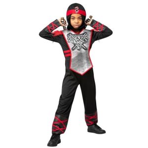 Childrens Fancy Dress Dragon Ninja Costume