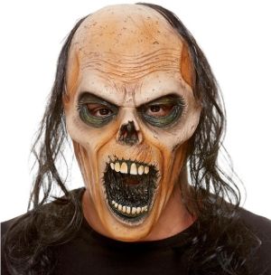 Latex Halloween Zombie Head Mask