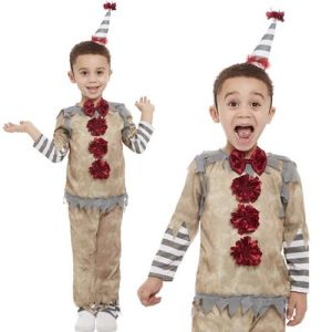 Toddler Vintage Clown Costume
