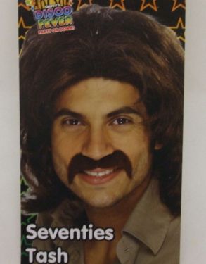 1970's Fancy Dress Tash - Brown