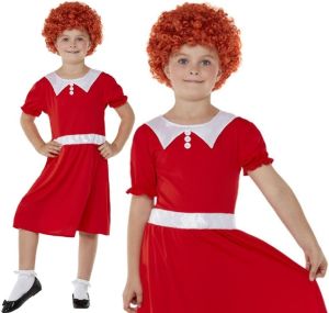 Childs Singing Orphan Girl Costume