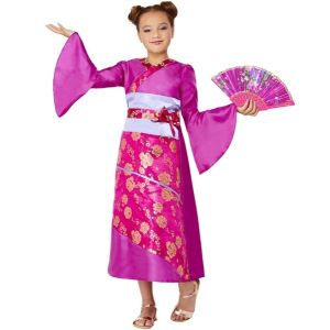 Childs Japanese Geisha Girl Costume