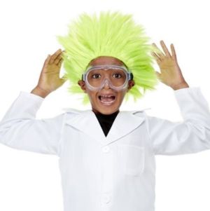 Childs Mad Scientist Wig