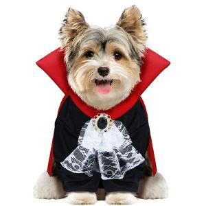 Pet Dog Vampire Costume