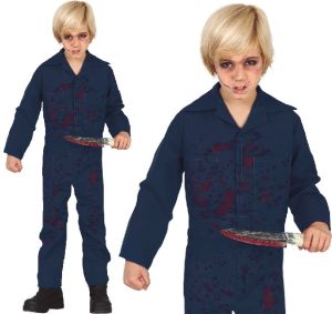 Childs Murderer Boiler Suit Costume