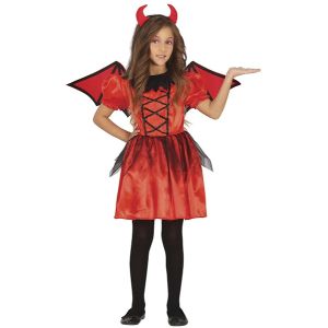 Childs Halloween Bad Devil Girl Costume