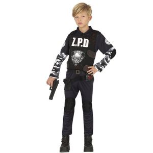 Childs Halloween Zombie ZPD Costume