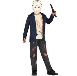 Childs Forest Killer Fancy Dress Costume & Mask