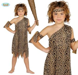 Childrens Caveman Fancy Dress Costume