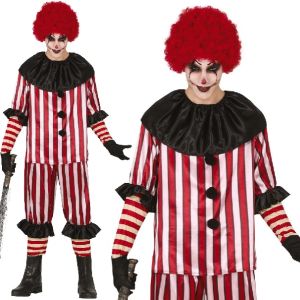 Adult Halloween Devil Clown Costume