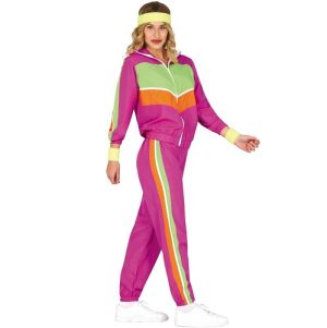 Ladies Shell Suit Gymnast Costume