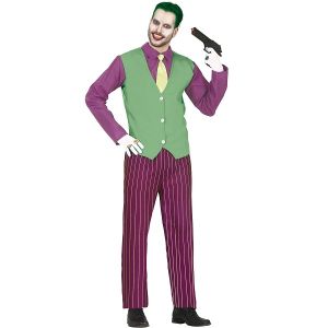 Mens New Crazy Villain Costume