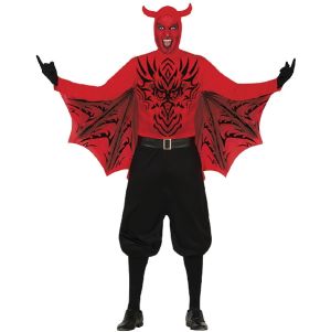 Mens Leaping Demon Devil Costume