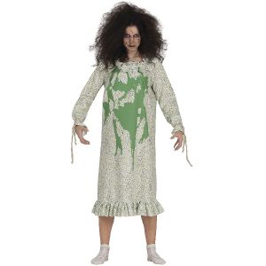 Ladies Halloween Possessed Exorcism Lady Costume