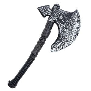 Aged Look Plastic Viking Axe