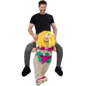 Let me Go Piggy Back Stripper Costume