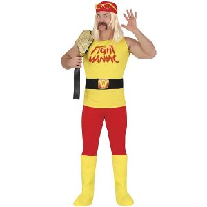 Men's Fight Maniac Wrestler Costume