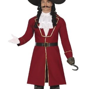 Adult Pirate Captain Fancy Dress Costume 