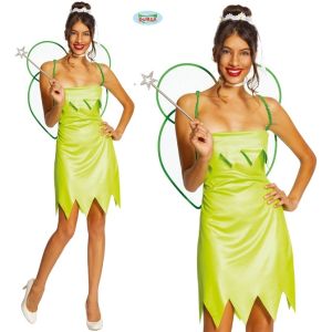 Ladies Green Fairy Costume