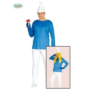 Mens Blue Dwarf Fancy Dress Costume