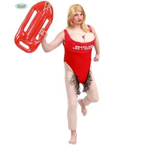 Mens Brazilian Lifeguard Costume