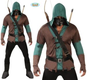 Mens Archer Fancy Dress Costume