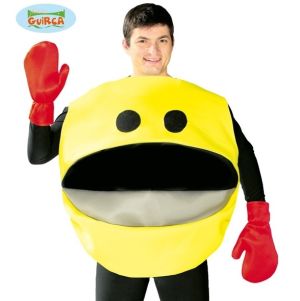 Mens 80s Video Game Glutton Costume