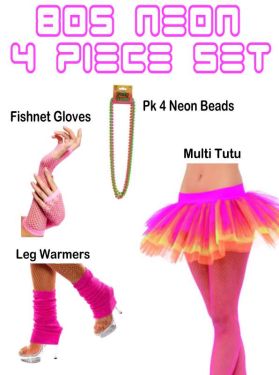 80s fancy dress set