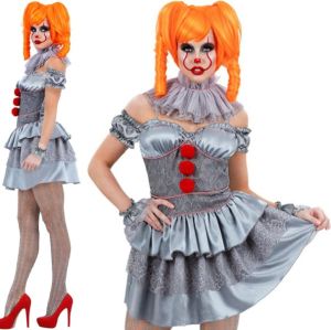 Ladies Halloween IT Chapter 2 Pennywise Costume