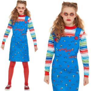 Officially Licensed Chucky Girl Fancy Dress Costume