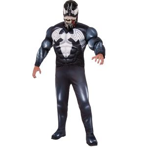 Officially Licensed Mens Deluxe Venom Fancy Dress Costume