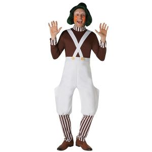 Mens Licensed Oompa Fancy Dress Costume
