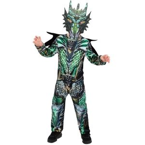 Childs Halloween Dragon Fancy Dress Costume