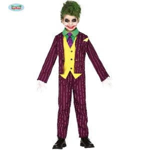 Childs Halloween Crazy Villain Costume