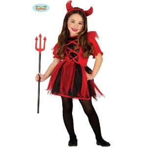 Childs Halloween Cute Devil Costume