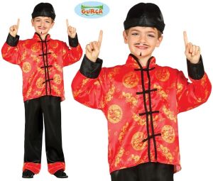 Childrens Chinese Fancy Dress Costume