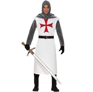 Mens Medieval Templar Knight Costume