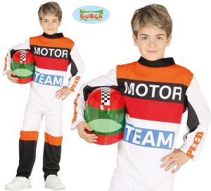 Childs Motor Racing Driver Costume 