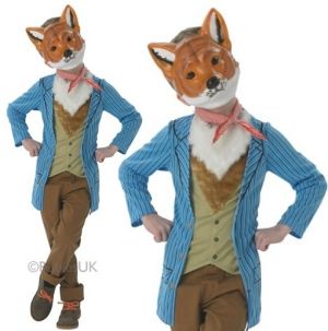 Childs Fantastic Mr Fox Fancy Dress Costume