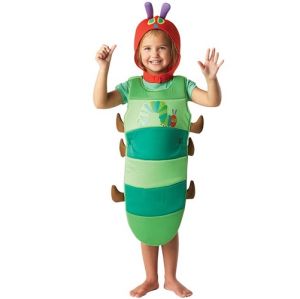 Childrens Licensed Very Hungry Caterpillar Costume - Toddler & Small